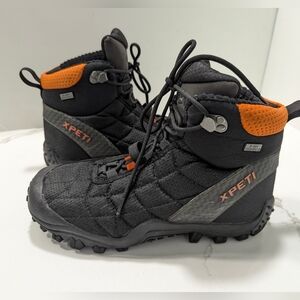 Xpeti Creat Thormo black orange high top  Hiking waterproof snow Boots X-Dry 7